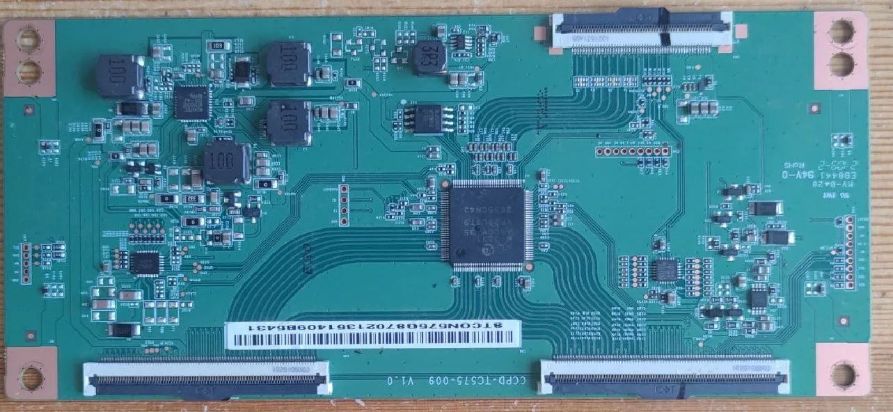 CCPD-TC575-009 V1.0 LED T-CON TV logic board Tested well, physical photos
CCPD-TC575-009 V1.0 LED T-CON TV logic board Tested well, physical photos