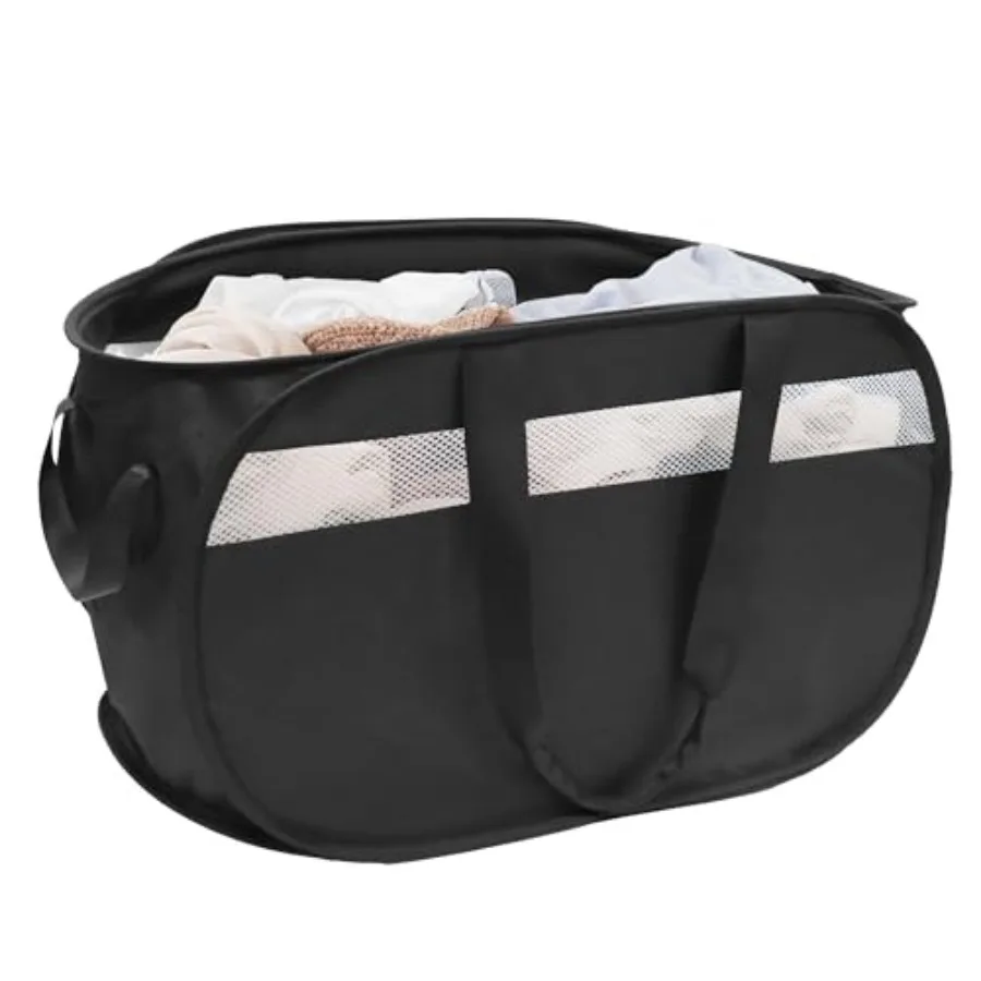 Collapsible Laundry Baskets, Foldable Tear Proof Pop Up Hamper with Reinforced Carry Handles, Durable Laundry Hamper for Home,
Collapsible Laundry Baskets, Foldable Tear Proof Pop Up Hamper with Reinforced Carry Handles, Durable Laundry Hamper for Home,