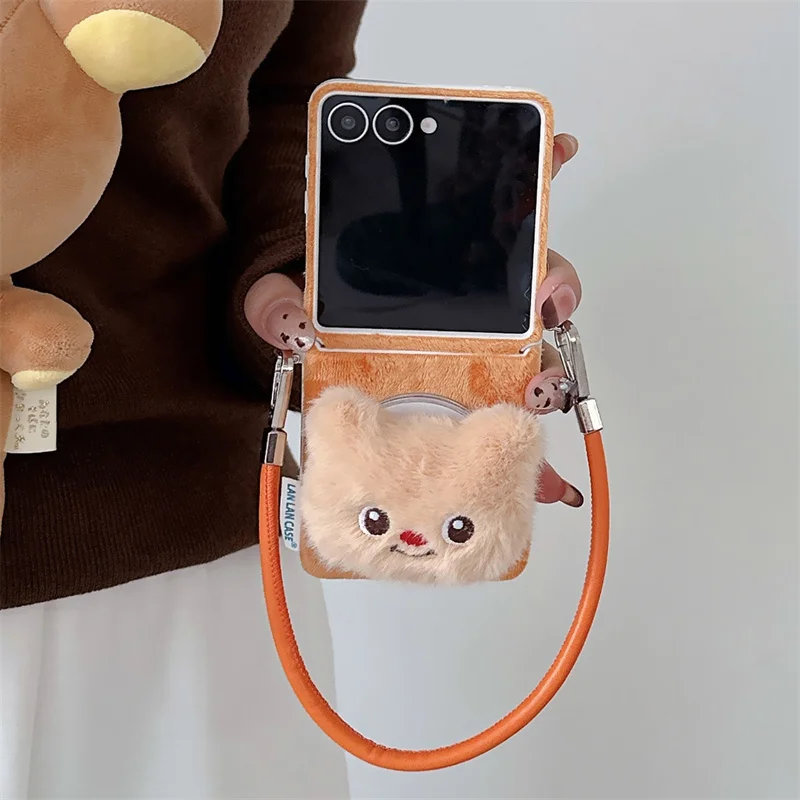 Модный оранжевый плюшевый магнитный чехол для телефона Samsung Galaxy Z Flip 7 6 5 ZFlip6 с милой подставкой в виде медведя, чехлы с веревкой для рук Funda
Модный оранжевый плюшевый магнитный чехол для телефона Samsung Galaxy Z Flip 7 6 5 ZFlip6 с милой подставкой в виде медведя, чехлы с веревкой для рук Funda