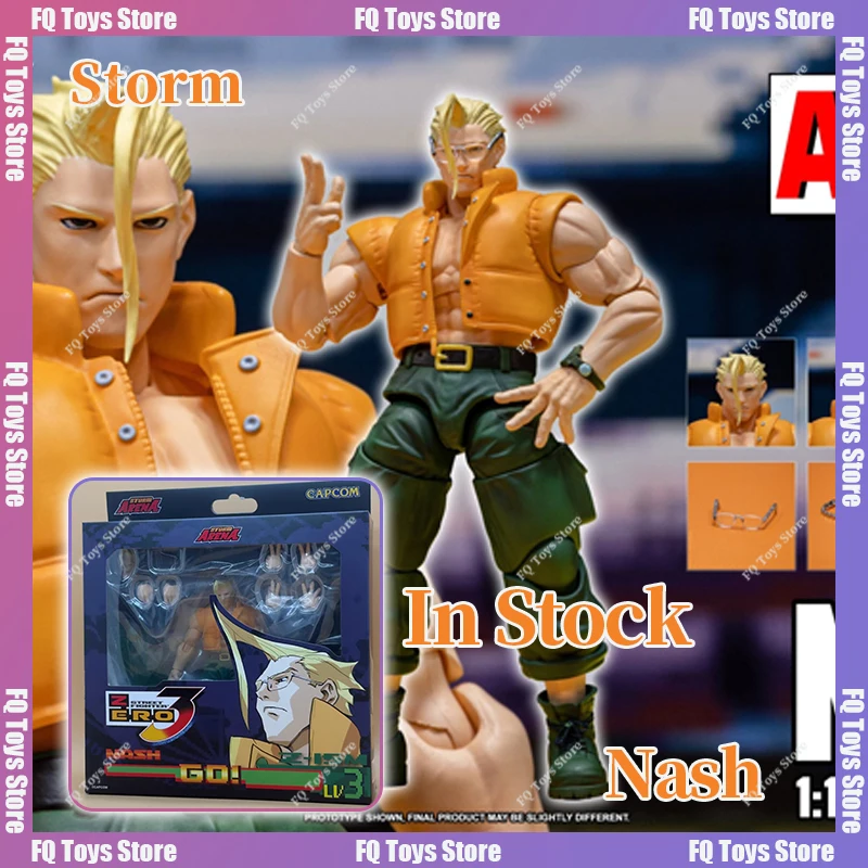 В наличии: STORM TOYS Street Fighter Alpha3 Нэш, подвижная фигурка 1/12, с двумя сменными головами, аксессуары, коллекционная модель, подарок
В наличии: STORM TOYS Street Fighter Alpha3 Нэш, подвижная фигурка 1/12, с двумя сменными головами, аксессуары, коллекционная модель, подарок