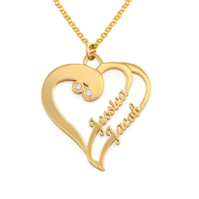 Eternal Double Name Heart Necklace Customized Birthstone Name Couple Necklace Valentine's Day Gift for Girlfriend
Eternal Double Name Heart Necklace Customized Birthstone Name Couple Necklace Valentine's Day Gift for Girlfriend