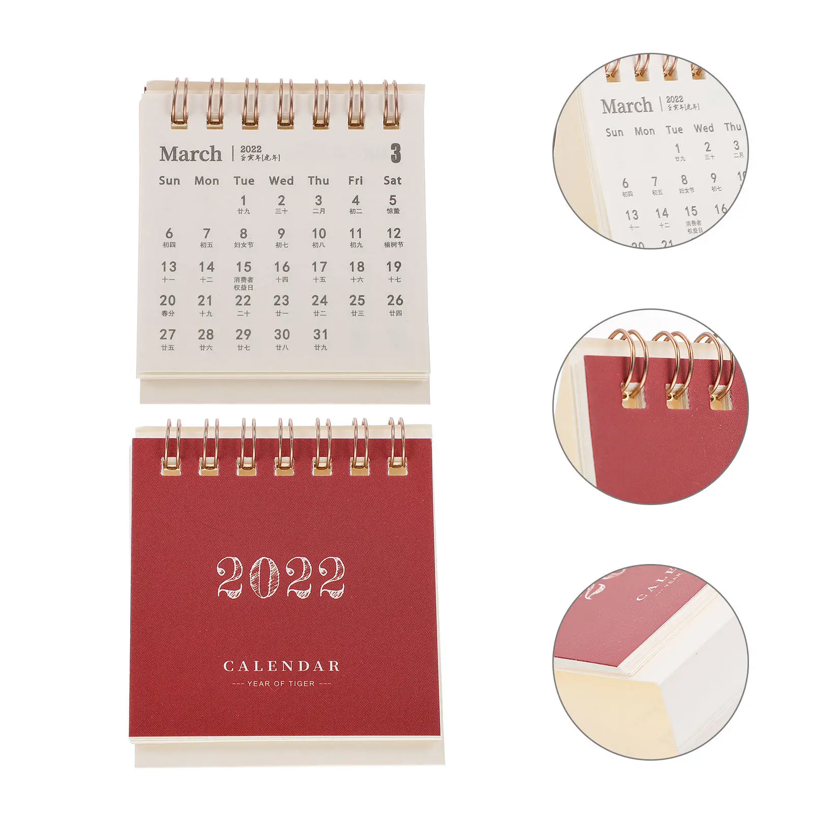 5Pcs Mini 2022 Desktop Calendar Smooth Paper Table Calendar with Memo Back Side for Office Meeting Room Study Desk Decoration
5Pcs Mini 2022 Desktop Calendar Smooth Paper Table Calendar with Memo Back Side for Office Meeting Room Study Desk Decoration