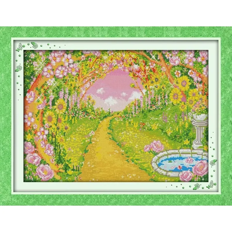Joy Sunday Новый набор для вышивки крестом с принтом Easy Pattern Aida, штампованная ткань, нитки DMC, наборы для вышивания - тихий
Joy Sunday Новый набор для вышивки крестом с принтом Easy Pattern Aida, штампованная ткань, нитки DMC, наборы для вышивания - тихий
