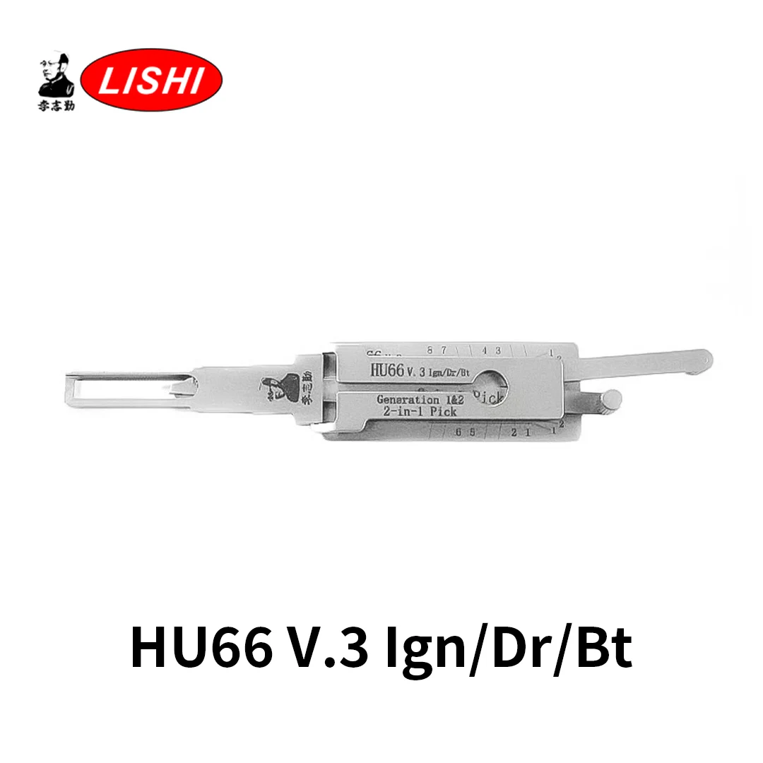 lishi 2 in 1 tool HU66 V.3 Ign/Dr/Bt
lishi 2 in 1 tool HU66 V.3 Ign/Dr/Bt