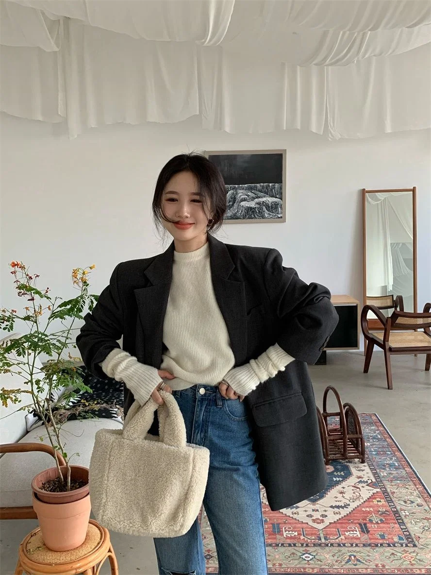 Detachable Sleeve Knitted Sweater Women Female Top Fall Double-Breasted Waist Professional Stylish Classical Fringed Front-Open
Detachable Sleeve Knitted Sweater Women Female Top Fall Double-Breasted Waist Professional Stylish Classical Fringed Front-Open