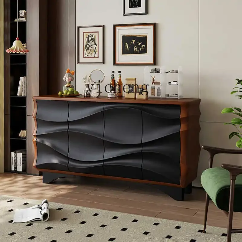 TQH Solid wood retro dining side cabinet Living room wall decorative cabinet Multifunctional bedroom storage cabinet
TQH Solid wood retro dining side cabinet Living room wall decorative cabinet Multifunctional bedroom storage cabinet