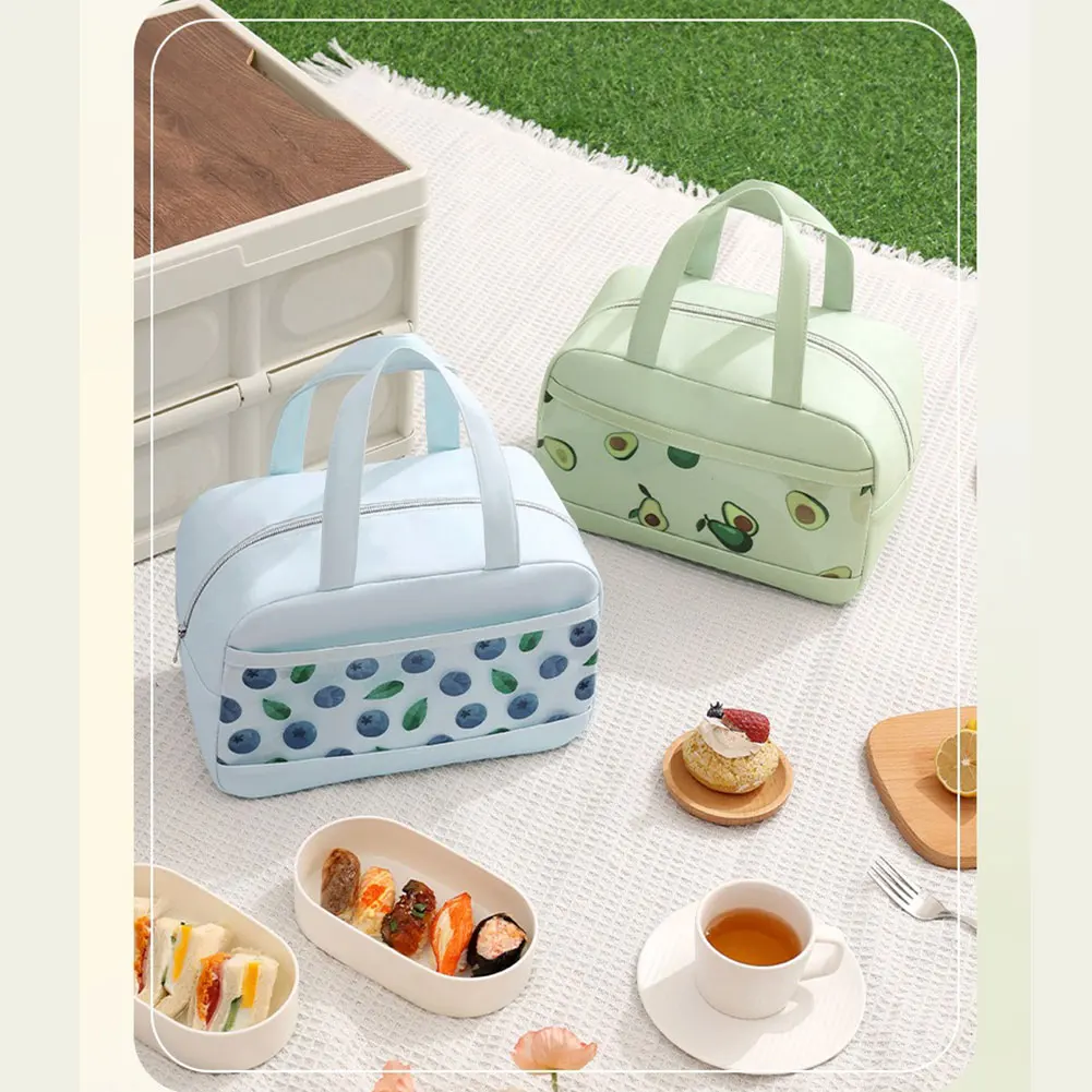 Fruit Printed Lunch Bag Girls Insulated Cooler Handbag Aluminium Foil Thermal Food Box Family School Picnic Dinner Container
Fruit Printed Lunch Bag Girls Insulated Cooler Handbag Aluminium Foil Thermal Food Box Family School Picnic Dinner Container