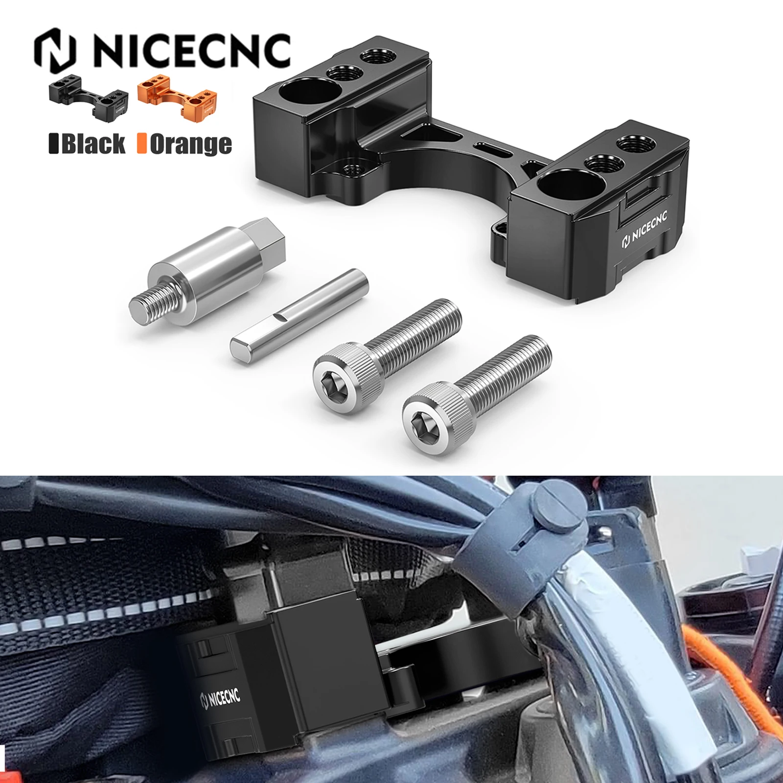 For 2019-2024 2023 2022 KTM 790 890 Adventure S R Rally Motorcycle Steering Damper Mount Handlebar Riser Norden 901 2022-2023
For 2019-2024 2023 2022 KTM 790 890 Adventure S R Rally Motorcycle Steering Damper Mount Handlebar Riser Norden 901 2022-2023