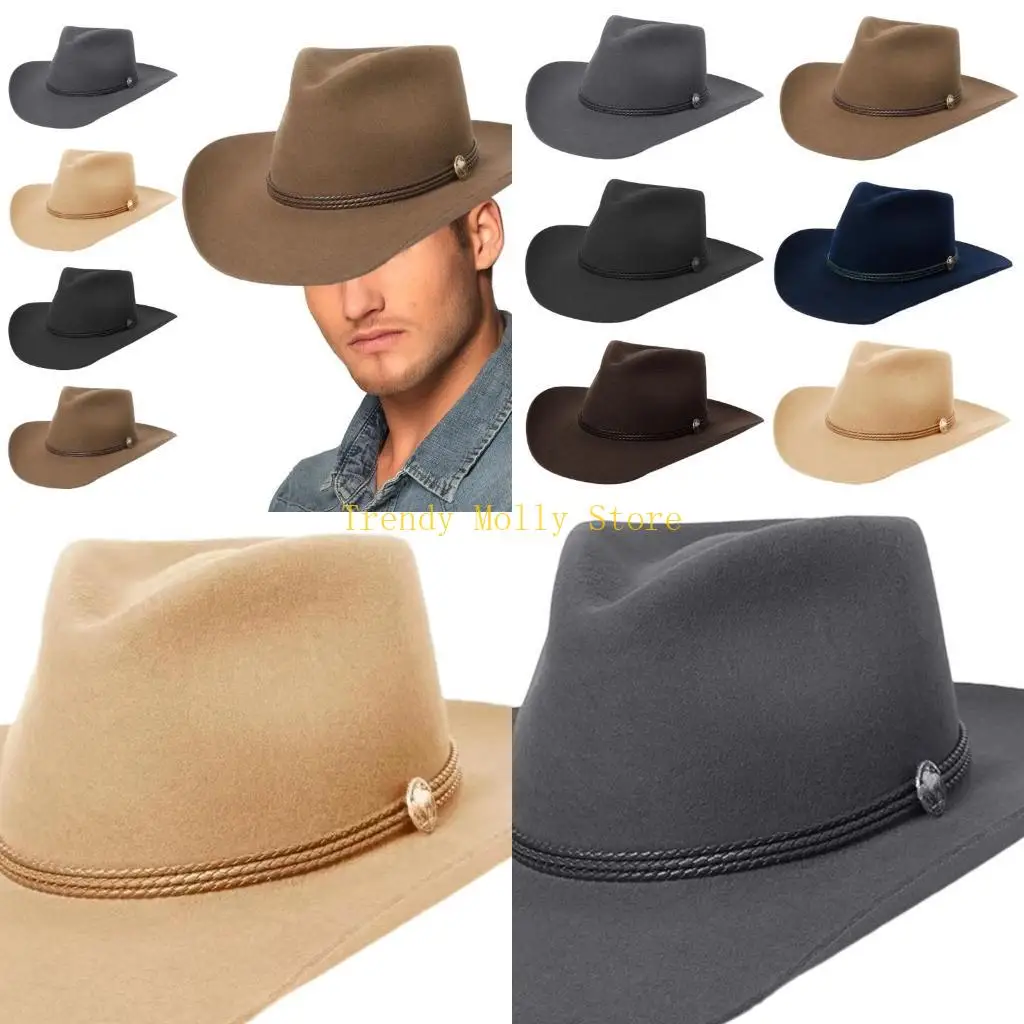 N5KB Unisex Woolen Top Hat Masquerades Fedoras Hat RolePlay Party Costume Headwear
N5KB Unisex Woolen Top Hat Masquerades Fedoras Hat RolePlay Party Costume Headwear