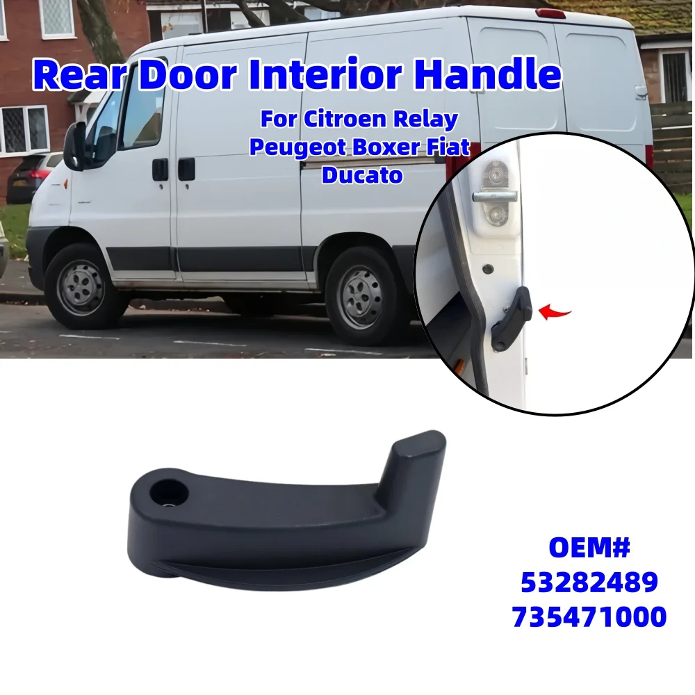 Car Rear Door Handle RV Left Interior Handle Replacement 735471000 Interior Part For Citroen Relay Peugeot Boxer Fiat Ducato
Car Rear Door Handle RV Left Interior Handle Replacement 735471000 Interior Part For Citroen Relay Peugeot Boxer Fiat Ducato
