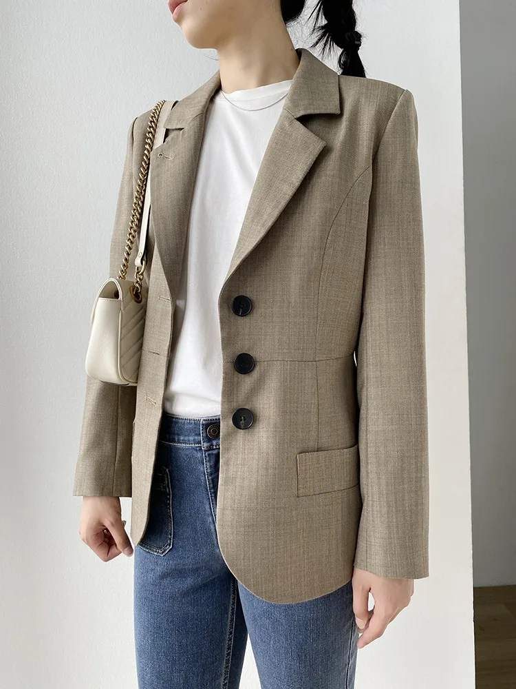 Ele Women's Woolen Suit Jaet Waist-Cinching Premium Quali Small-Quanti Design Classic Commute Sle Long Sve
Ele Women's Woolen Suit Jaet Waist-Cinching Premium Quali Small-Quanti Design Classic Commute Sle Long Sve