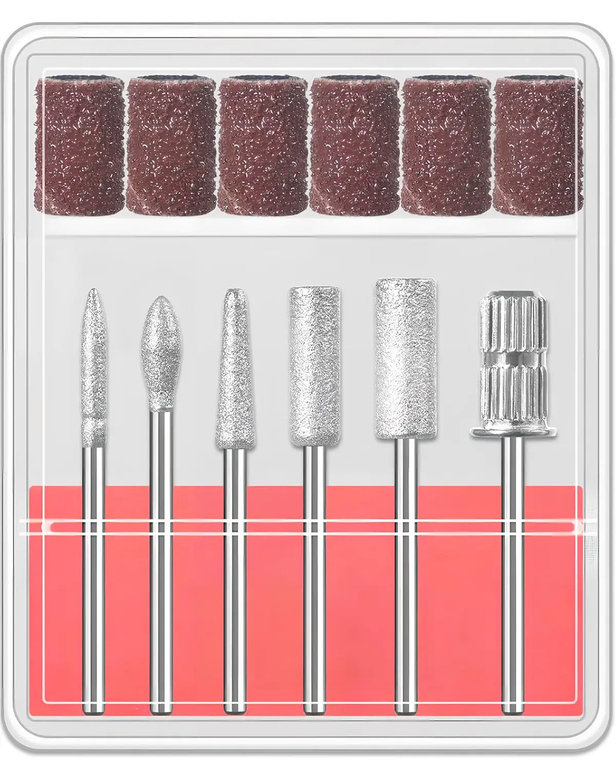 6 Pcs Nail Drill Bits Set, 3/32'' Professional Manicure Pedicure Bits
6 Pcs Nail Drill Bits Set, 3/32'' Professional Manicure Pedicure Bits