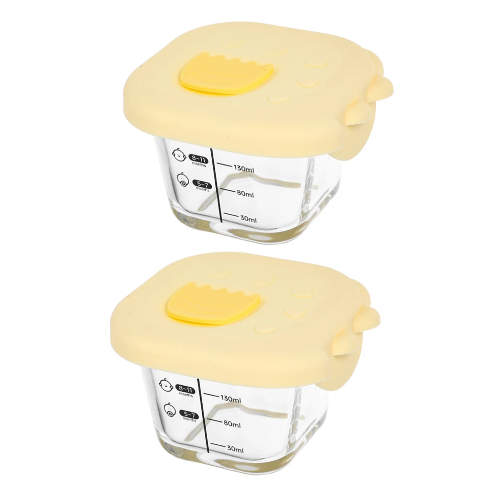 2pcs Baby Food Storage Containers Glass High Temperature Resistance Microwave Safe Sealed Portable Freezer Bowl Infant Feeding
2pcs Baby Food Storage Containers Glass High Temperature Resistance Microwave Safe Sealed Portable Freezer Bowl Infant Feeding