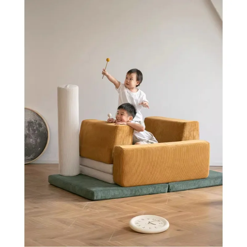 Modular Sofa with Washable Covers - Multi-Functional Kid-Friendly Lounger | Free Assembly for Small Spaces & Game Rooms Couch
Modular Sofa with Washable Covers - Multi-Functional Kid-Friendly Lounger | Free Assembly for Small Spaces & Game Rooms Couch