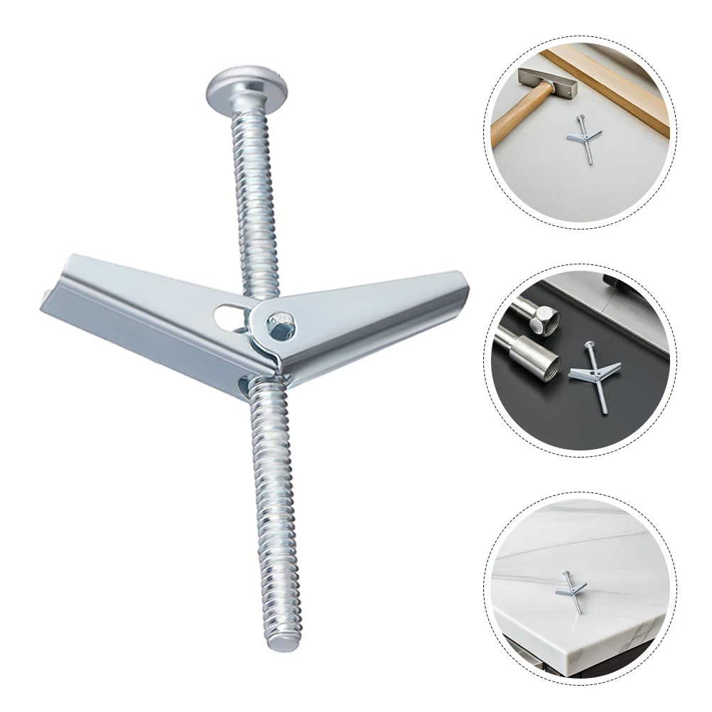 30 set 30 Sets Toggle Bolt Wing Nut Kit Drywall Anchors Screws Silver Color Furniture Mounting Heavy Duty Wall Anchor Solutions
30 set 30 Sets Toggle Bolt Wing Nut Kit Drywall Anchors Screws Silver Color Furniture Mounting Heavy Duty Wall Anchor Solutions