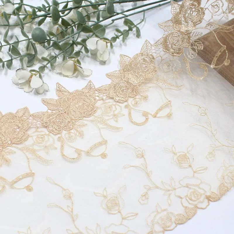 31Yards Floral Water Soluble Emboridery Lace Trim Skirt Hem Underwear Sewing Craft DIY Apparel Fabrics Lace Lingerie
31Yards Floral Water Soluble Emboridery Lace Trim Skirt Hem Underwear Sewing Craft DIY Apparel Fabrics Lace Lingerie