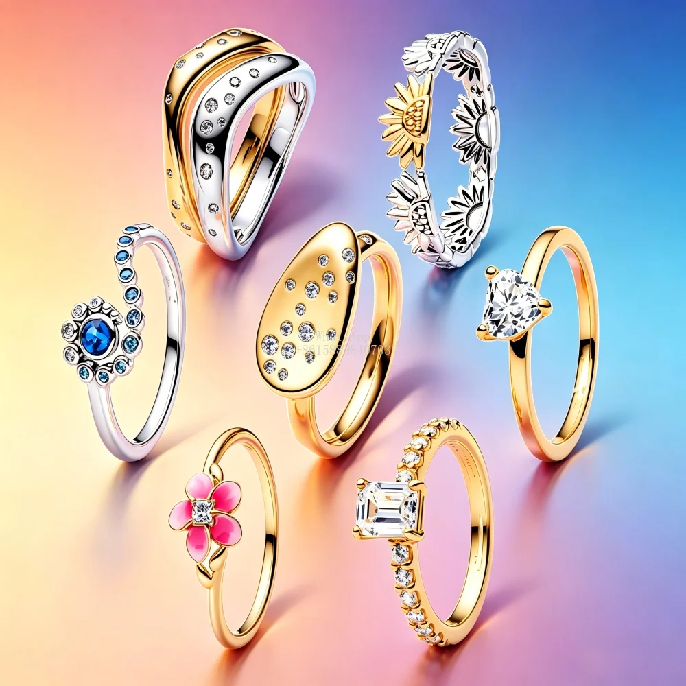 P family 2026 New 925 Silver Hot Selling Ring Exquisite DIY Charm Jewelry Display
P family 2026 New 925 Silver Hot Selling Ring Exquisite DIY Charm Jewelry Display