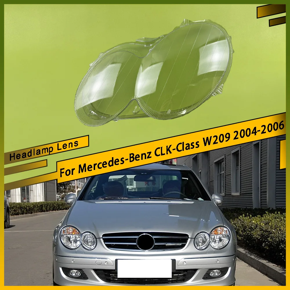 Auto Transparent Headlamp Cover Headlamp Lens Shell Replace Original Lampshade For Mercedes-Benz CLK-Class W209 2004 - 2006
Auto Transparent Headlamp Cover Headlamp Lens Shell Replace Original Lampshade For Mercedes-Benz CLK-Class W209 2004 - 2006