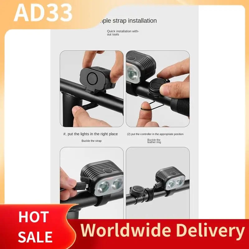 Top Deals Bicycle Light Two-In-One Horn Light Rechargeable Headlight, Multi-Function Light
Top Deals Bicycle Light Two-In-One Horn Light Rechargeable Headlight, Multi-Function Light