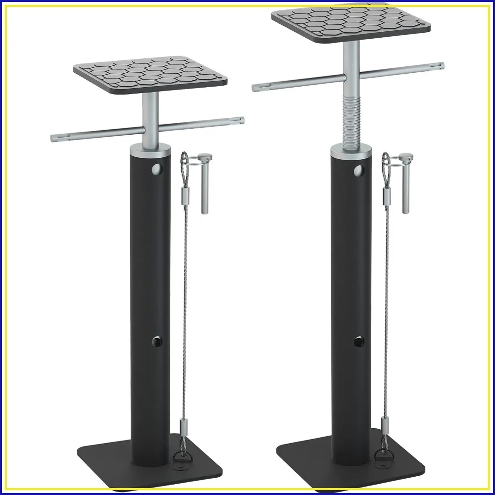2pcs Heavy Duty RV Slide Out Support Jacks, 20" to 42" Adjustable, 5000lb Capacity, Flat Bottom for Travel Trailer
2pcs Heavy Duty RV Slide Out Support Jacks, 20" to 42" Adjustable, 5000lb Capacity, Flat Bottom for Travel Trailer