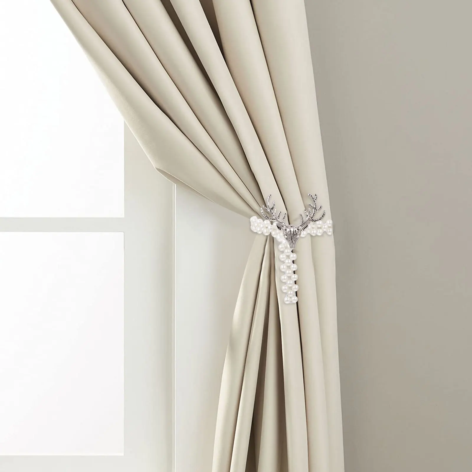 2pcs Exquisite Craft Curtain Tiebacks Household Decorative Pearl Strap Modern Bedroom Living Room Office Decor Curtain
2pcs Exquisite Craft Curtain Tiebacks Household Decorative Pearl Strap Modern Bedroom Living Room Office Decor Curtain