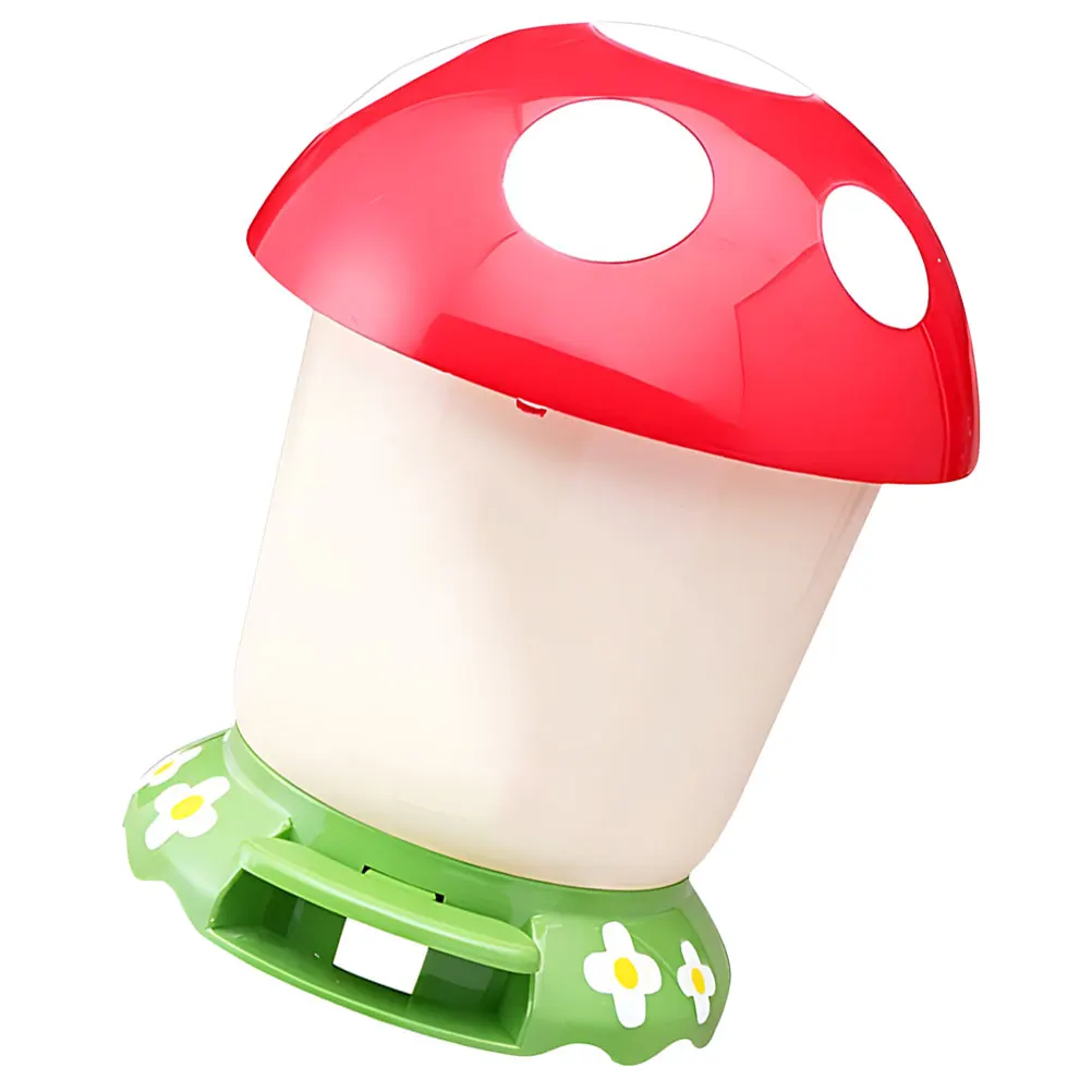 Mushroom Decorative Trash Can Desktop Cans Bathroom Bin Creative Household Garbage Holder with Cover Waste Baskets for Bedroom
Mushroom Decorative Trash Can Desktop Cans Bathroom Bin Creative Household Garbage Holder with Cover Waste Baskets for Bedroom