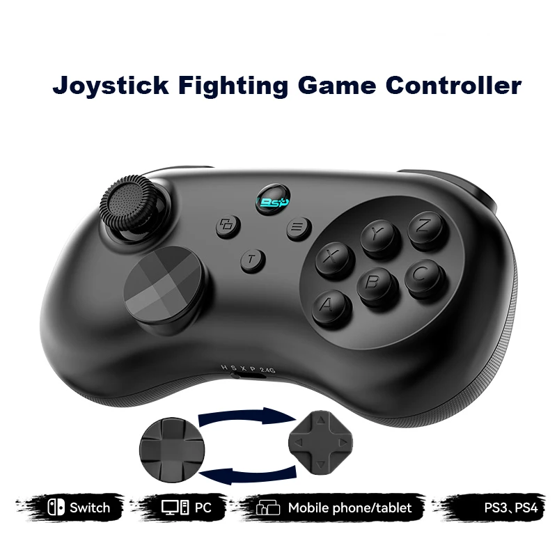 Y04 Mobile Fighting Game Controller For Switch For PS4 Hall Effect Joystick Gaming Controllers For Tablet PC iOS Android Phones
Y04 Mobile Fighting Game Controller For Switch For PS4 Hall Effect Joystick Gaming Controllers For Tablet PC iOS Android Phones