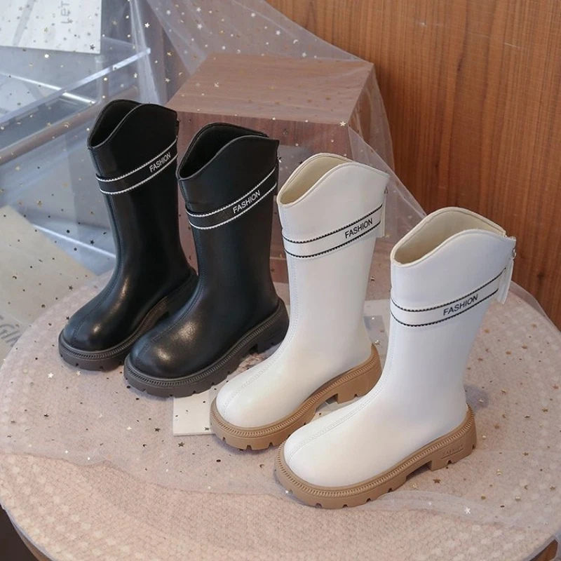 Kids Mid-calf Boots for Girls 2025 New Autumn Little Kids Casual Boots Soft Sole Breathable Easy on-off School Boots for Girls
Kids Mid-calf Boots for Girls 2025 New Autumn Little Kids Casual Boots Soft Sole Breathable Easy on-off School Boots for Girls