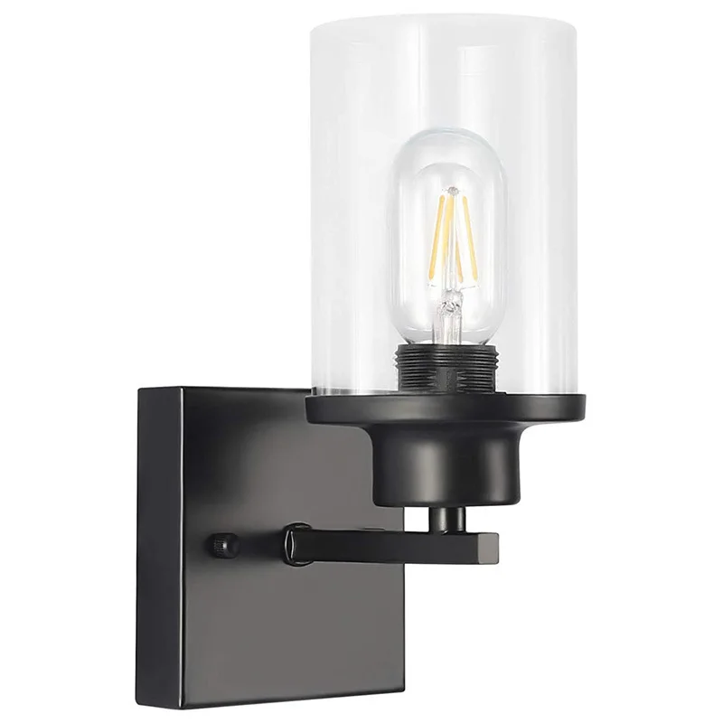 Modern Retro Black Glass Wall Lamp for Hallway Bedroom Corridor Staircase - Living Room Washbasi Lighting
Modern Retro Black Glass Wall Lamp for Hallway Bedroom Corridor Staircase - Living Room Washbasi Lighting
