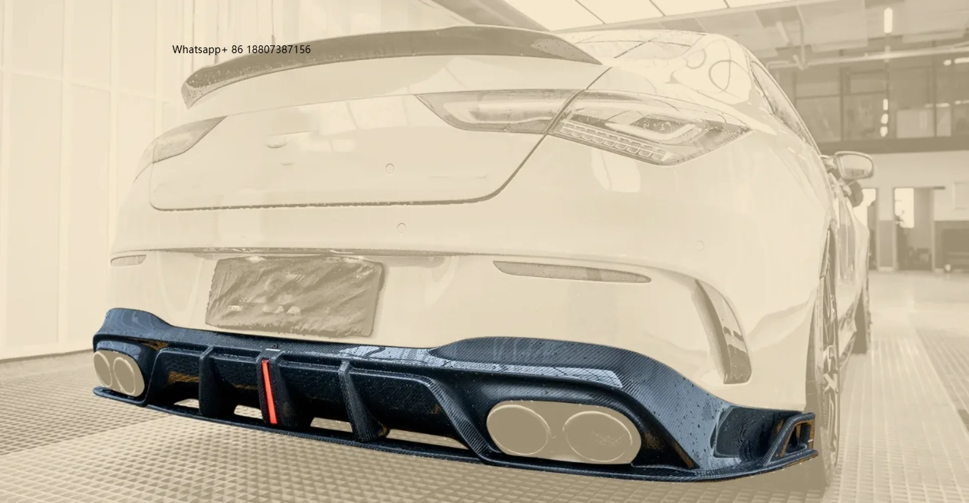 For CLA45 forAMG W118 Carbon Fiber Rear Lip Exhaust Bumper Accessory-New Bolt-On Universal Fitment
For CLA45 forAMG W118 Carbon Fiber Rear Lip Exhaust Bumper Accessory-New Bolt-On Universal Fitment