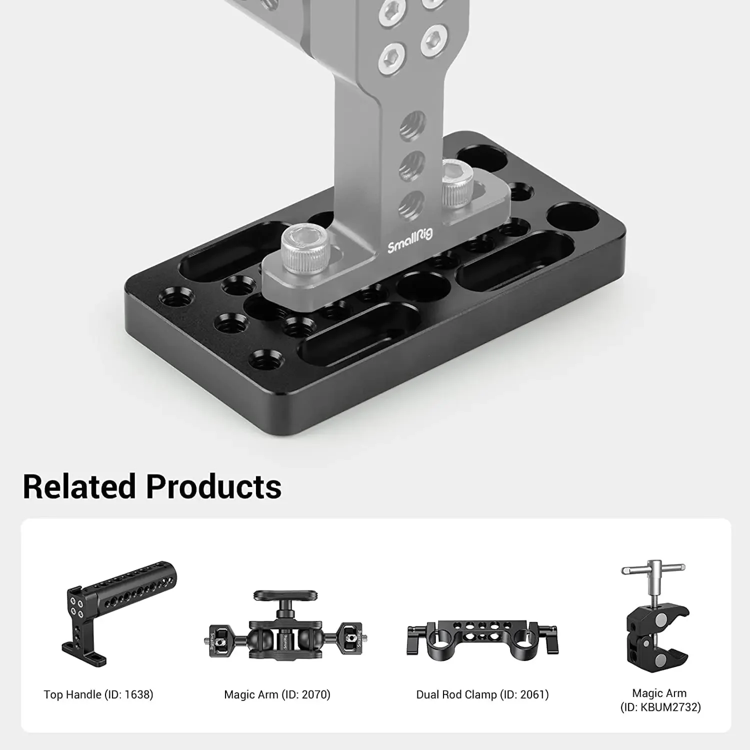 2026 New SMALLRIG Switching Plate Camera Easy Plate for Railblocks Dovetails and Short Rods - Longer Version - 1598
2026 New SMALLRIG Switching Plate Camera Easy Plate for Railblocks Dovetails and Short Rods - Longer Version - 1598
