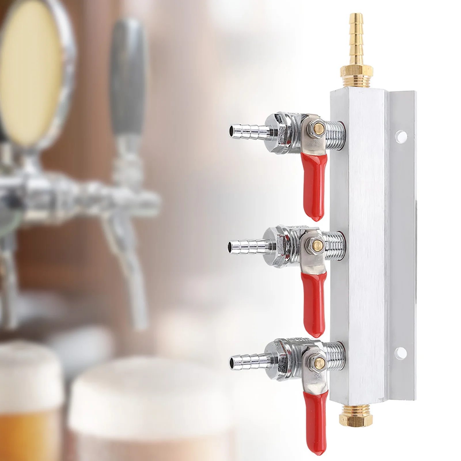 3-ходовой коллектор распределения газа CO2, латунь/304 SS, регулируемое давление, герметичный для бочонка, дозирования пива, домашнего бара, коммерческого паба
3-ходовой коллектор распределения газа CO2, латунь/304 SS, регулируемое давление, герметичный для бочонка, дозирования пива, домашнего бара, коммерческого паба