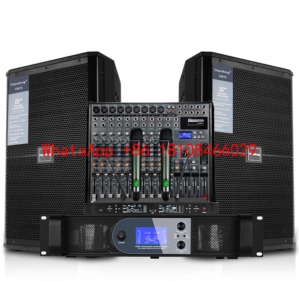 Depusheng D815 Professional Single 15-inch Stage Performance Speaker Hifi Wedding bar Home Outdoor KTV
Depusheng D815 Professional Single 15-inch Stage Performance Speaker Hifi Wedding bar Home Outdoor KTV