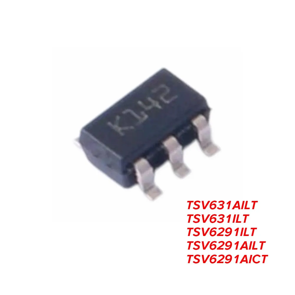 10PCS TSV631 TSV6291 TSV631AILT ILT AILT AICT SOT23-5 IC Chip
10PCS TSV631 TSV6291 TSV631AILT ILT AILT AICT SOT23-5 IC Chip
