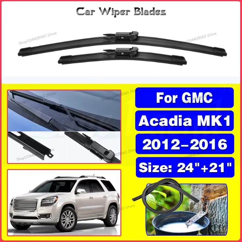 Wiper Front Wiper Blades Set For GMC Acadia MK 1 2012 2013 2014 2015 2016 Windshield Windscreen Clean Window Rain Brushes 24"21"
Wiper Front Wiper Blades Set For GMC Acadia MK 1 2012 2013 2014 2015 2016 Windshield Windscreen Clean Window Rain Brushes 24"21"