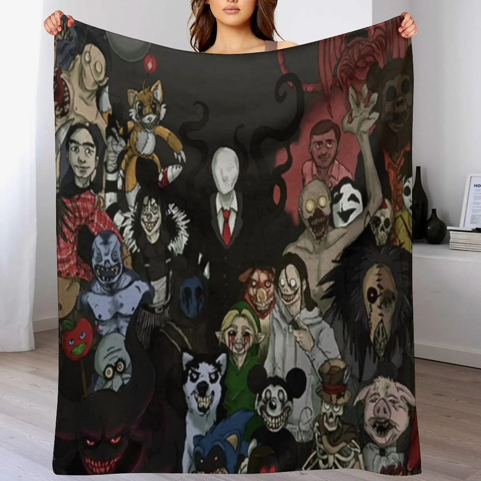creepypasta familly Throw Blanket Summer Stuffeds Comforter cosplay anime Blankets
creepypasta familly Throw Blanket Summer Stuffeds Comforter cosplay anime Blankets