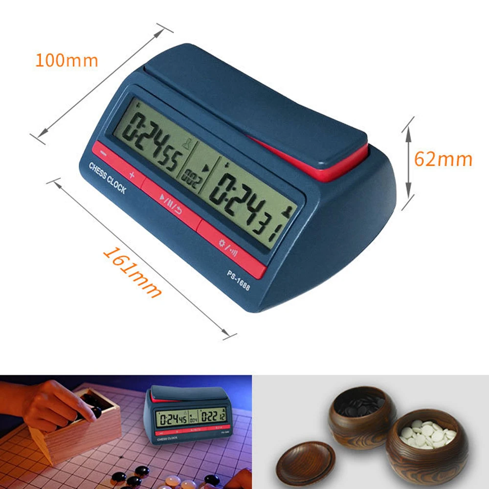 Chess Clock Chinese Chess / Go / Chess Games Timer Clock Game Timer Chess Digital Timer Board Game Clock
Chess Clock Chinese Chess / Go / Chess Games Timer Clock Game Timer Chess Digital Timer Board Game Clock
