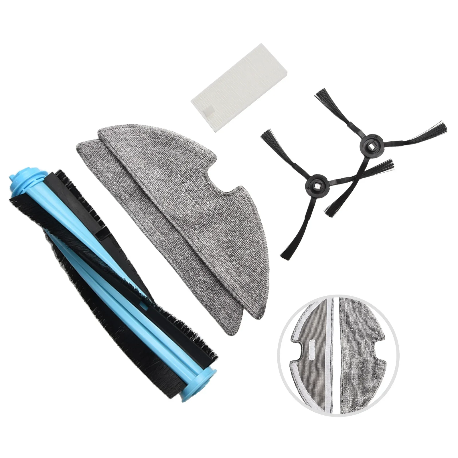 Complete Cleaning Package Main Roller Brush Side Brush Filter and Mop Cloth for RoboVac L35 For Hybrid Vacuum Cleaner
Complete Cleaning Package Main Roller Brush Side Brush Filter and Mop Cloth for RoboVac L35 For Hybrid Vacuum Cleaner