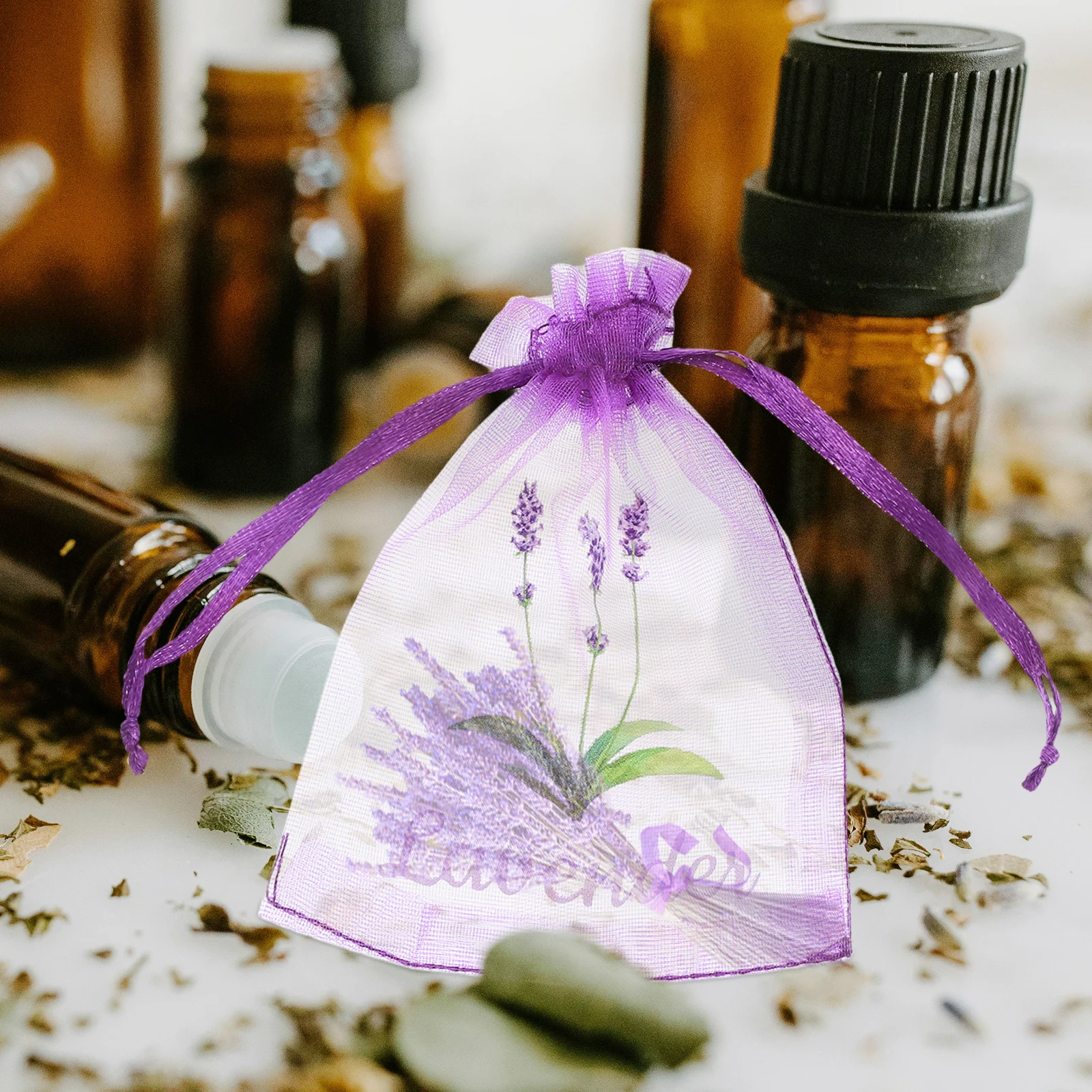 20pcs Empty Lavender Sachets Breathable Mesh Bags Drawstring Storage Spices Herbs Dried Flowers Clothes Books Household Items
20pcs Empty Lavender Sachets Breathable Mesh Bags Drawstring Storage Spices Herbs Dried Flowers Clothes Books Household Items