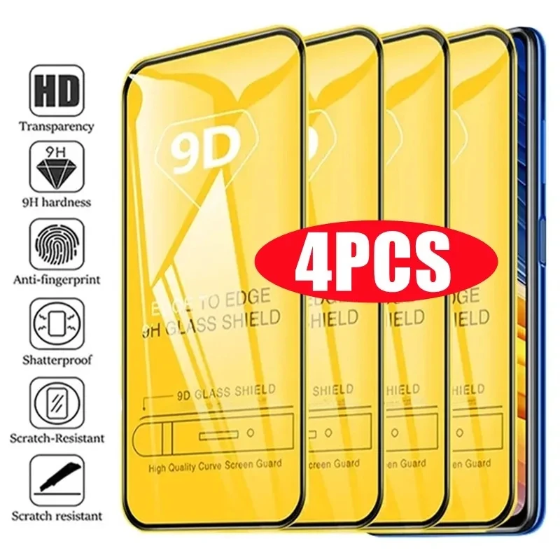 4Pcs 9D Tempered Glass for Xiaomi Poco X3 Pro C40 X3NFC F3 F4 X4 GT M5 M5S Screen Protector For Mi Poco F5 X5 F2 M2 M3 M4 X4 Pro
4Pcs 9D Tempered Glass for Xiaomi Poco X3 Pro C40 X3NFC F3 F4 X4 GT M5 M5S Screen Protector For Mi Poco F5 X5 F2 M2 M3 M4 X4 Pro