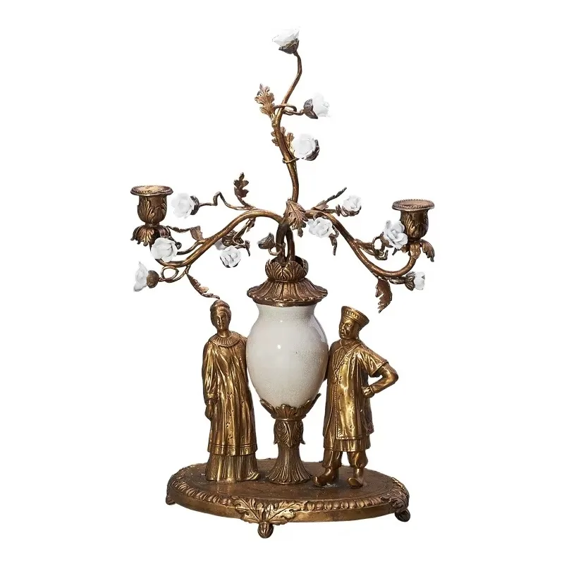 European Luxury Retro Home Decoration White Porcelain Candle Holder Three Cup Bird Candlestick Holder
European Luxury Retro Home Decoration White Porcelain Candle Holder Three Cup Bird Candlestick Holder