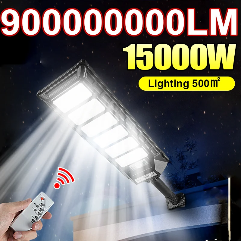 900000000LM 15000W Solar LED Lamp Outdoor Most Powerful Motion Sensor Solar Lights Outdoor Gargen Street Wall Lamp
900000000LM 15000W Solar LED Lamp Outdoor Most Powerful Motion Sensor Solar Lights Outdoor Gargen Street Wall Lamp