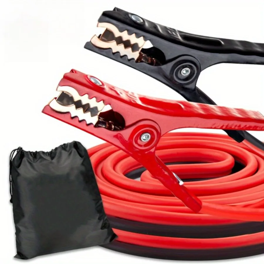 Professional 20-Foot Booster Cable, Oil & Weather Resistant for Reliable Car & Truck Jump Starts.
Professional 20-Foot Booster Cable, Oil & Weather Resistant for Reliable Car & Truck Jump Starts.