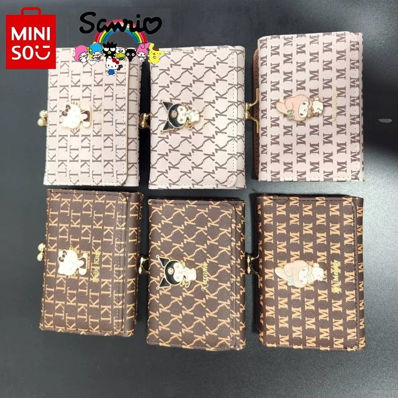 sanrio 2025 New Women's Wallet Fashion High Quality Women's Short Wallet Cartoon Cute Versatile Girl Multi Functional Card Bag
sanrio 2025 New Women's Wallet Fashion High Quality Women's Short Wallet Cartoon Cute Versatile Girl Multi Functional Card Bag