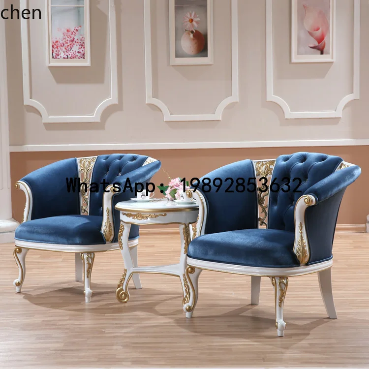 A1 all-solid wood sofa chair combination living room, single seat chair, neoclassical negotiation reception chair
A1 all-solid wood sofa chair combination living room, single seat chair, neoclassical negotiation reception chair