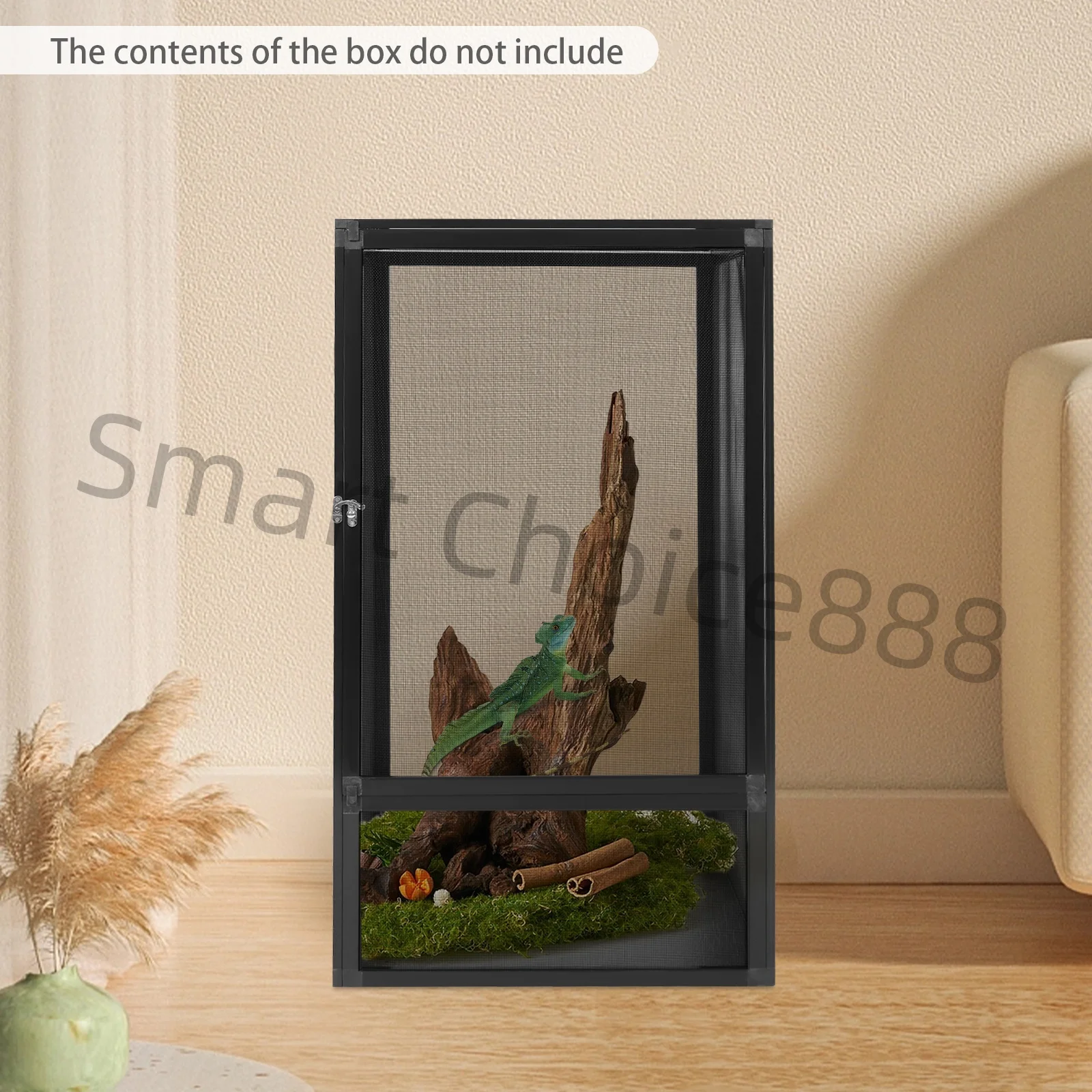 Reptile Vivarium Reptile Screen Cage Enclosure Pet Climbing Container Feeding Box for Crawling Pet Snake Turtle
Reptile Vivarium Reptile Screen Cage Enclosure Pet Climbing Container Feeding Box for Crawling Pet Snake Turtle