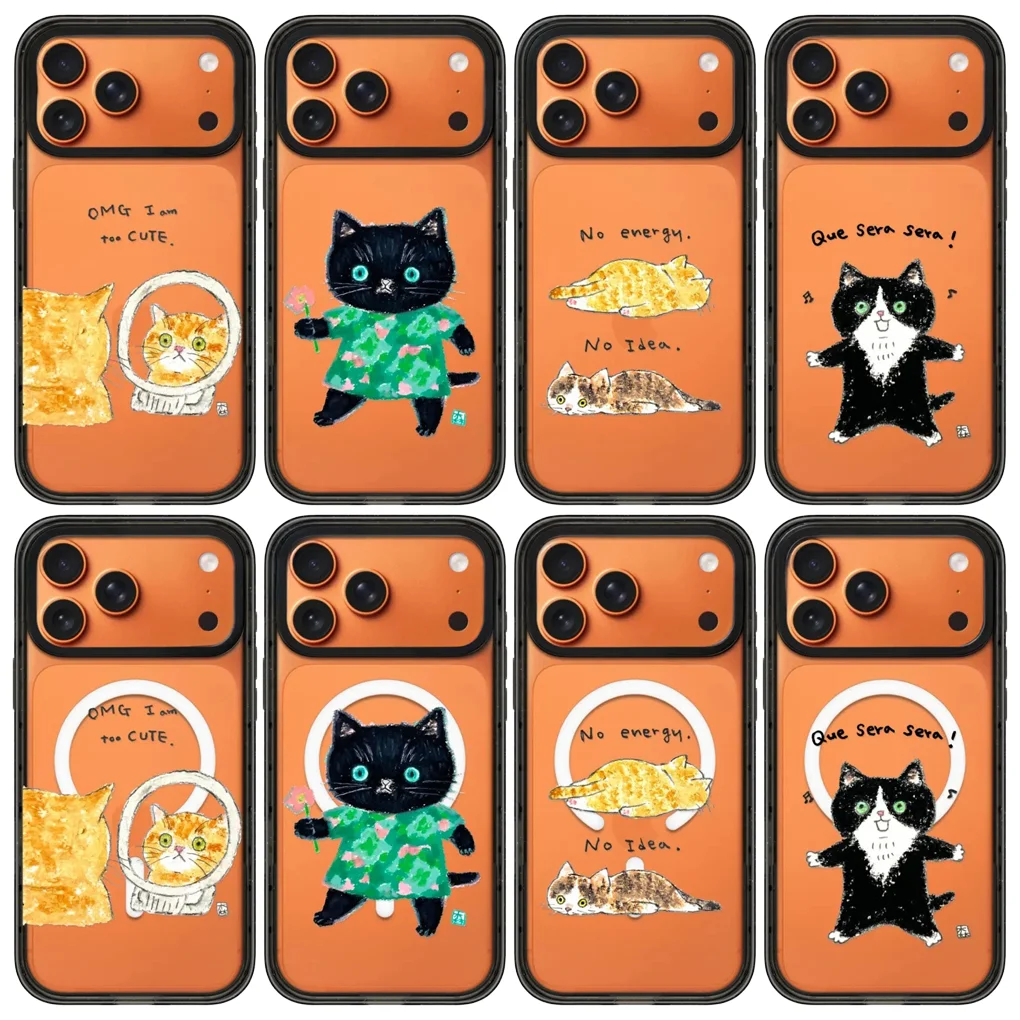 Cat No Energy 2.0 Acrylic Black Border Phone Cover for IPhone 12 13 14 15 16 17 Pro Max Case for IPhone 17 Air 
Cat No Energy 2.0 Acrylic Black Border Phone Cover for IPhone 12 13 14 15 16 17 Pro Max Case for IPhone 17 Air