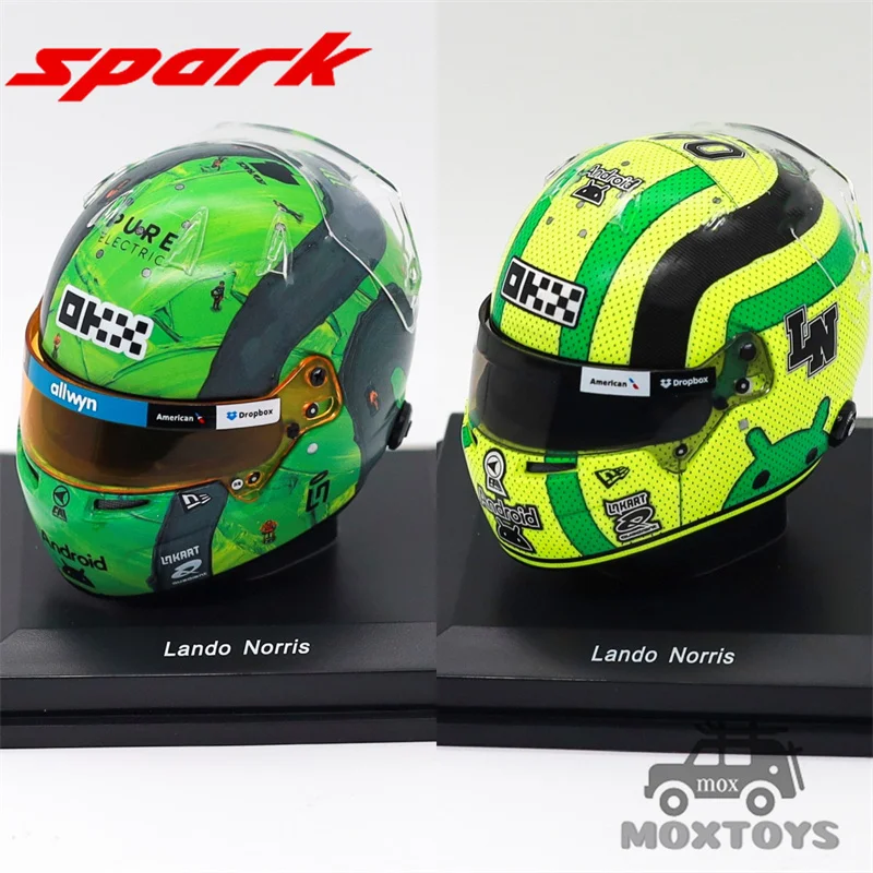Spark 1:5 TEAM LANDO NORRIS US / Las Vegas GP 2025 helmet model
Spark 1:5 TEAM LANDO NORRIS US / Las Vegas GP 2025 helmet model