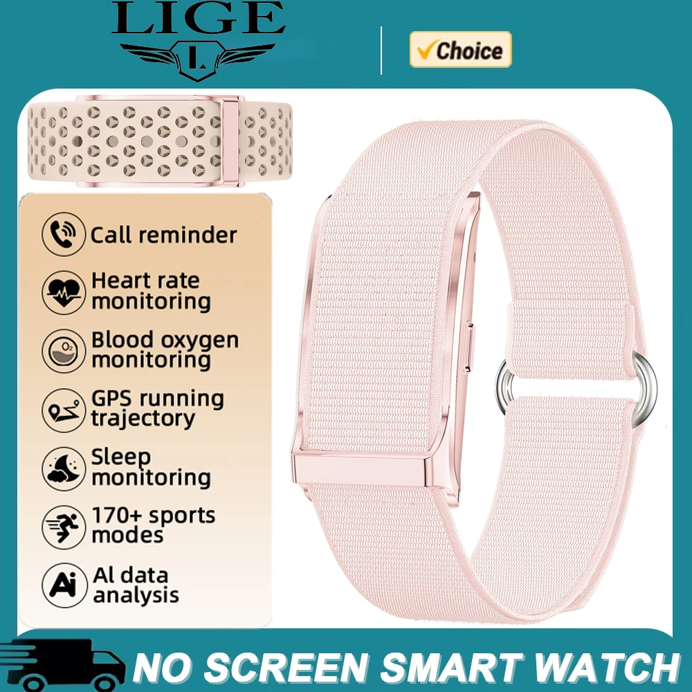 LIGE No Screen Smart Watch Men's Sports Outdoors Fitness Heart Rate Monitor 1ATM Waterproof New Smartwatch For Andrio IOS 2026
LIGE No Screen Smart Watch Men's Sports Outdoors Fitness Heart Rate Monitor 1ATM Waterproof New Smartwatch For Andrio IOS 2026