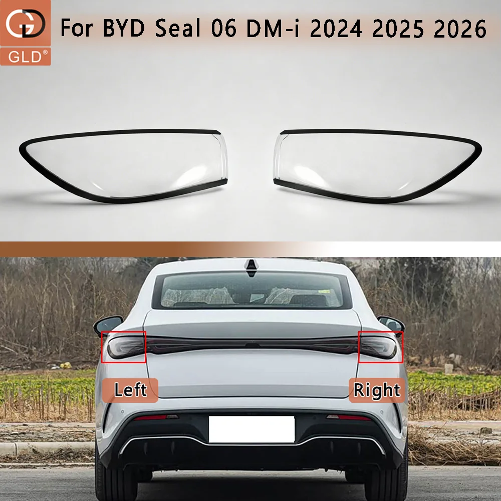 Car Tail Light Cover Rear Outer Tail Lamp Cover Taillight Brake Lights Shell Taillight Lens 2024 2025 2026 For BYD Seal 06 DM-i
Car Tail Light Cover Rear Outer Tail Lamp Cover Taillight Brake Lights Shell Taillight Lens 2024 2025 2026 For BYD Seal 06 DM-i